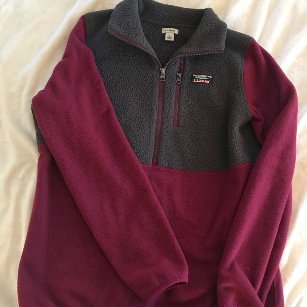 LL Bean Fleece Pullover
